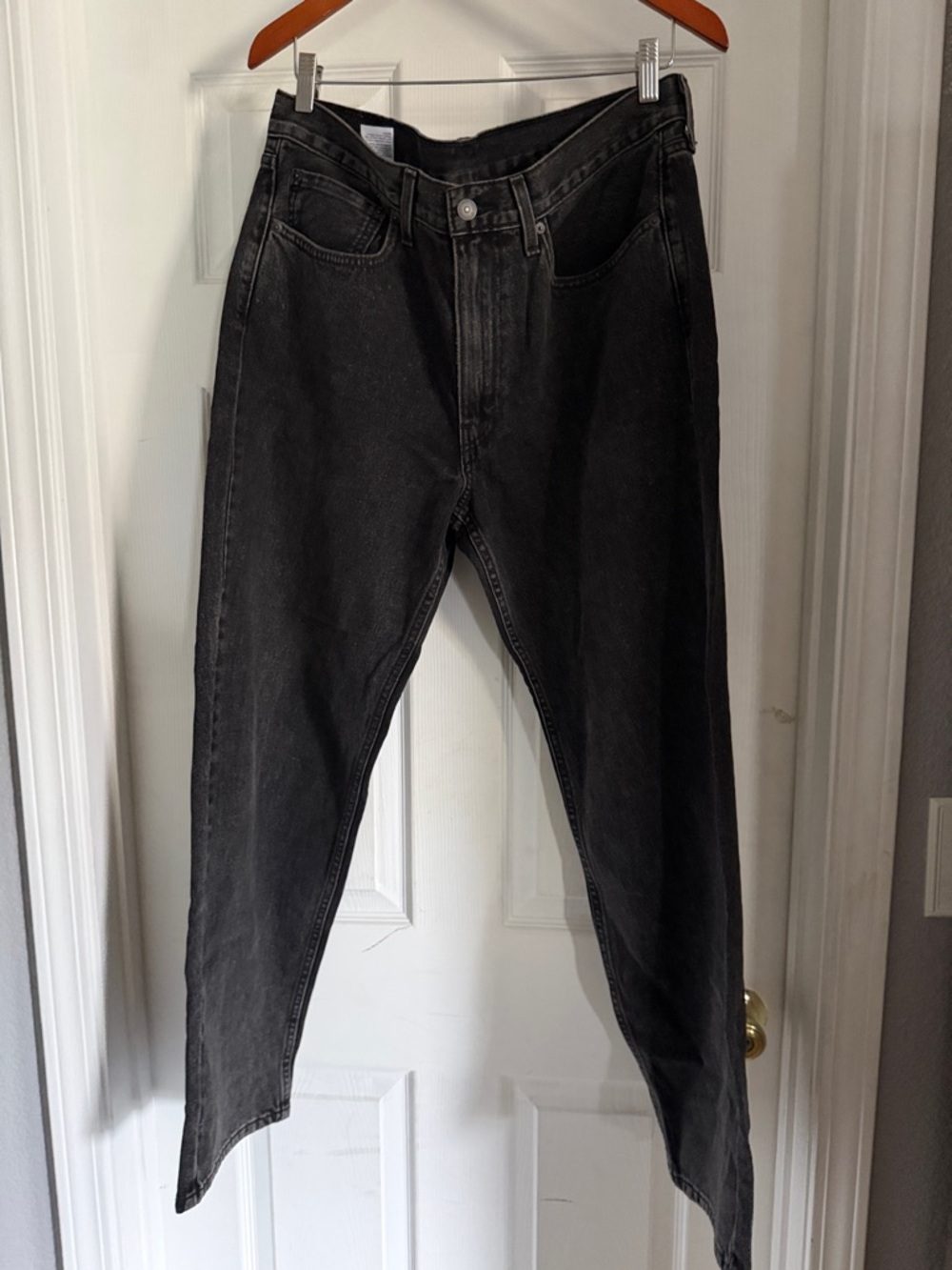 Levi's Men's Black Relaxed Jeans